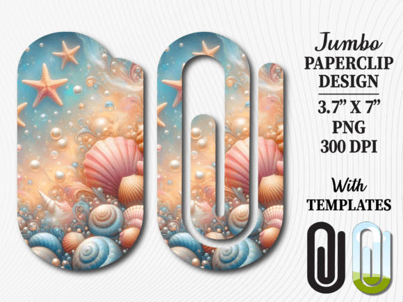 Beach Seashell Starfish Jumbo Paperclip: The Ultimate Summer Accessory for Teachers and Book Lovers