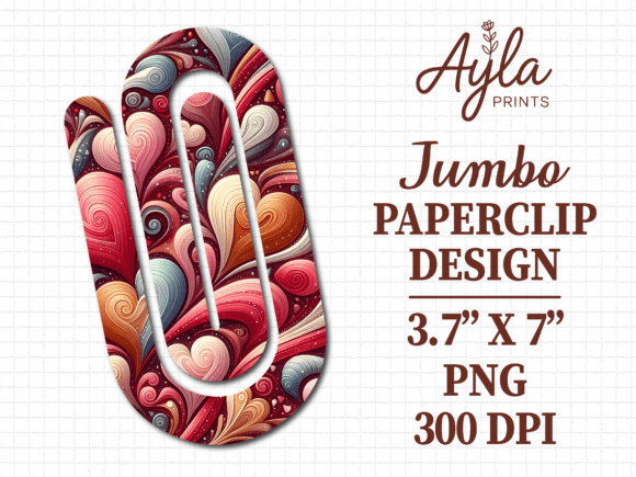 Elevating the Everyday: The Strategic Value of the Valentines Red Hearts Jumbo Paperclip in Digital Design