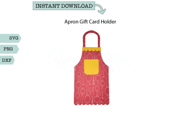 Gift Card Holder Card- Apron Card: A Practical Digital Solution for Thoughtful Gifting