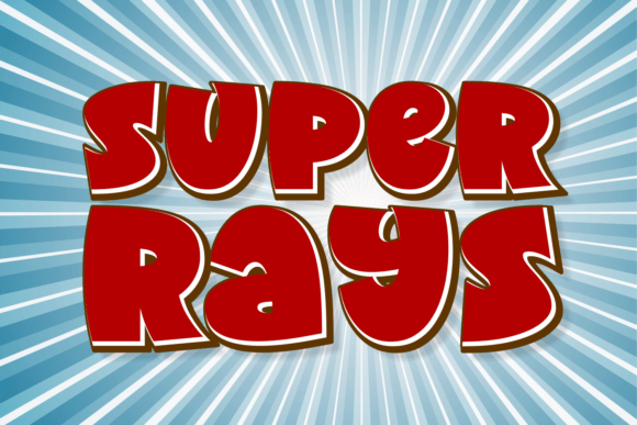 Super Rays: The Ultimate Solution for Versatile and Playful Typography