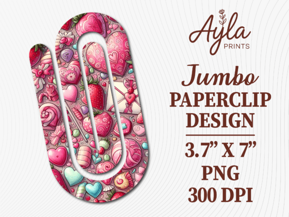 Sweet Candy Valentine Jumbo Paperclip: The Ultimate Solution for Creative Gift Giving and Classroom Organization