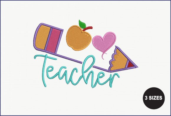 Teacher Embroidery: A Playful Tribute to Educators